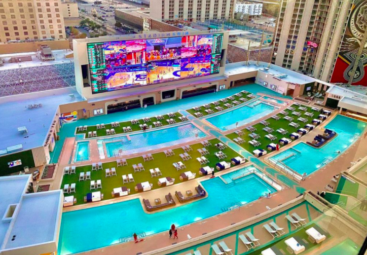 NBD – A Las Vegas Casino Resort Opened America’s Biggest Pool Ampitheater