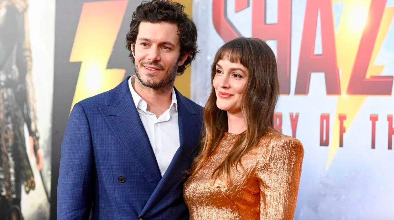 Leighton Meester And Adam Brody Looked Elegant At A Rare Red Carpet Appearance