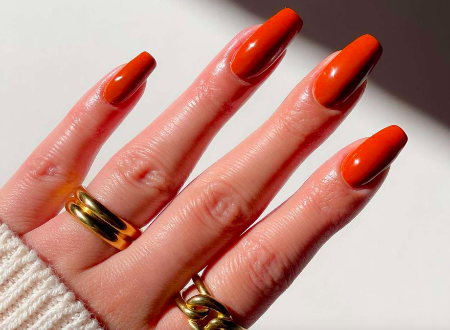 Pumpkin Spice Nails Is The Manicure To Try This Fall