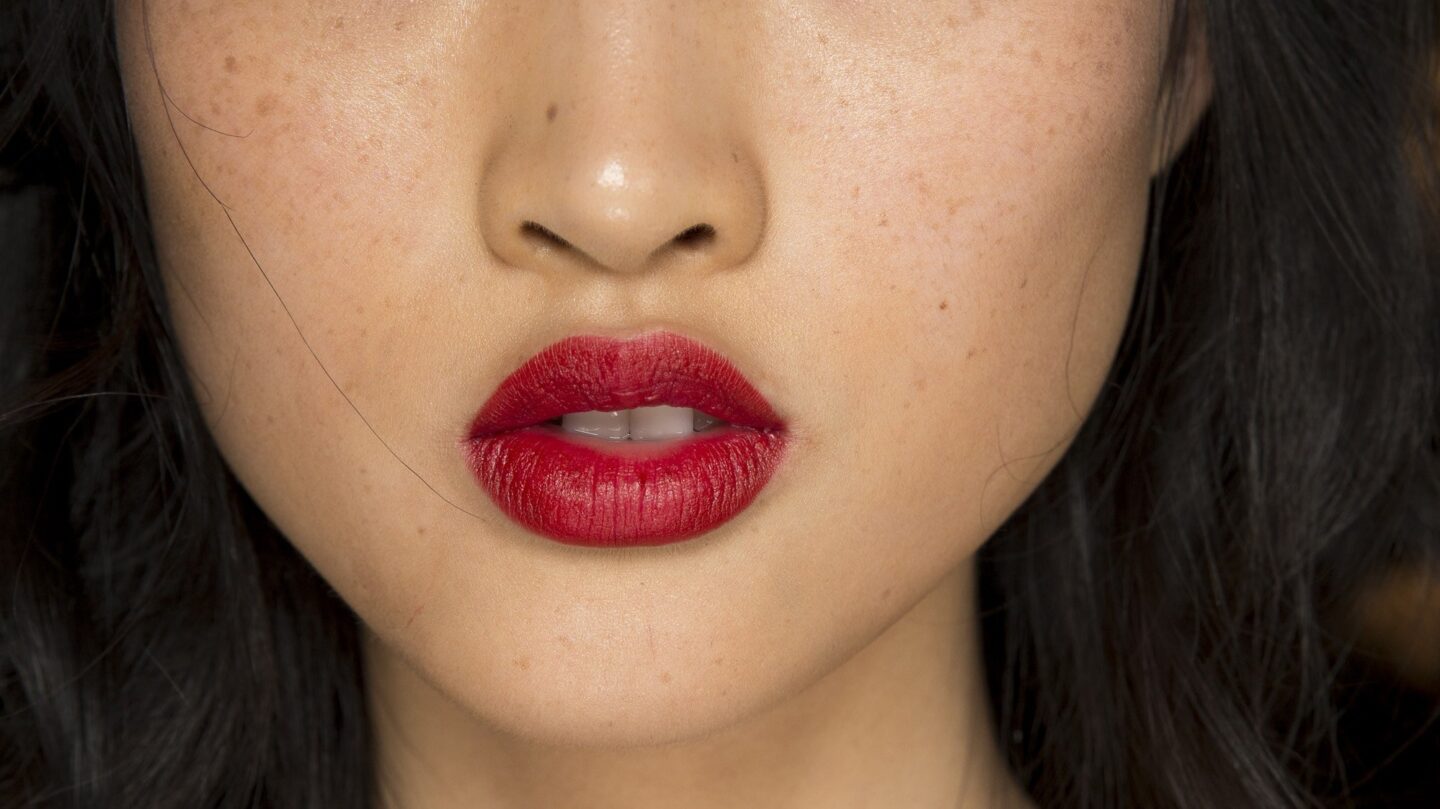 Cherry Red Lipstick Is The Hottest Lip Trend Of  Summer