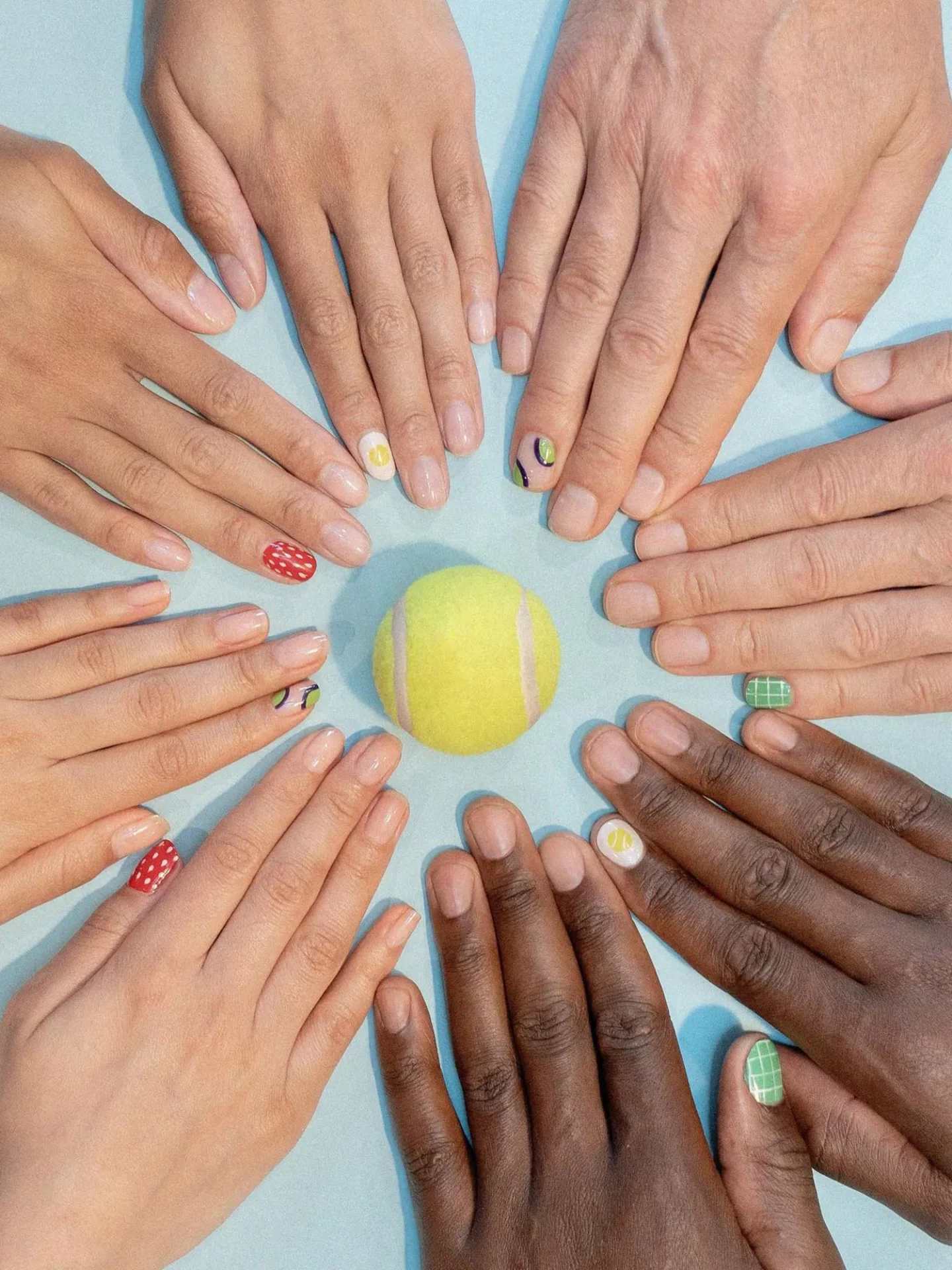 9 Hot Tennis-Core Manicures To Try This Summer